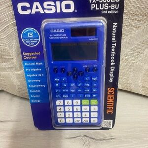 Casio Blue Scientific Calculator